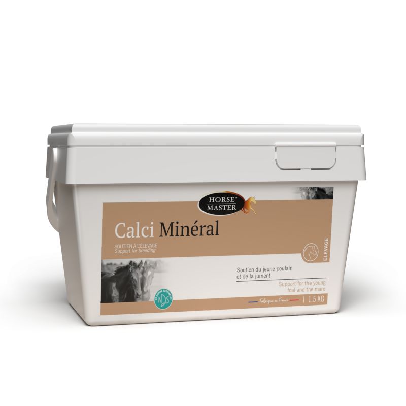 Calci Minéral renforcement osseux poulain - Horse Master