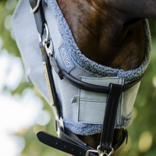 Masque anti-mouche et anti-UV Amigo cheval - Horseware