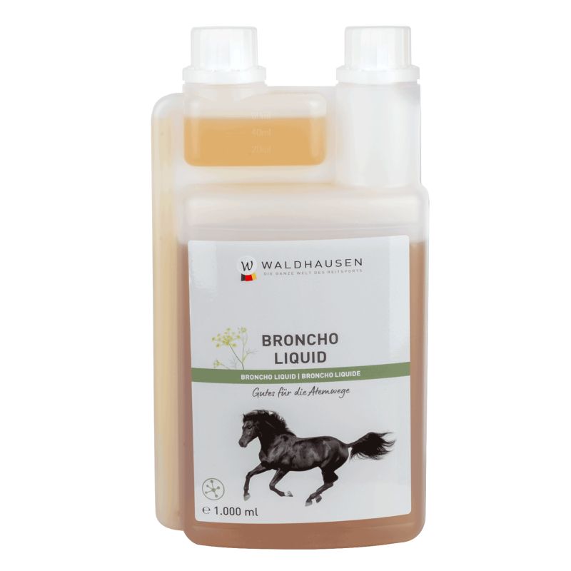 Voies respiratoires cheval 1 L Broncho Liquid - Waldhausen