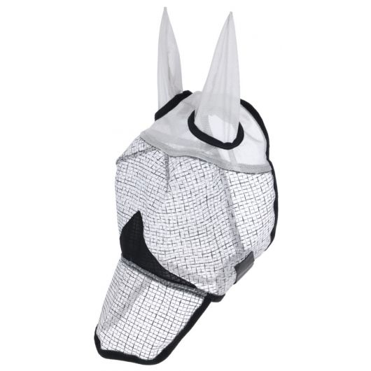 Masque anti-mouche anti-uv cheval intégral avec oreilles