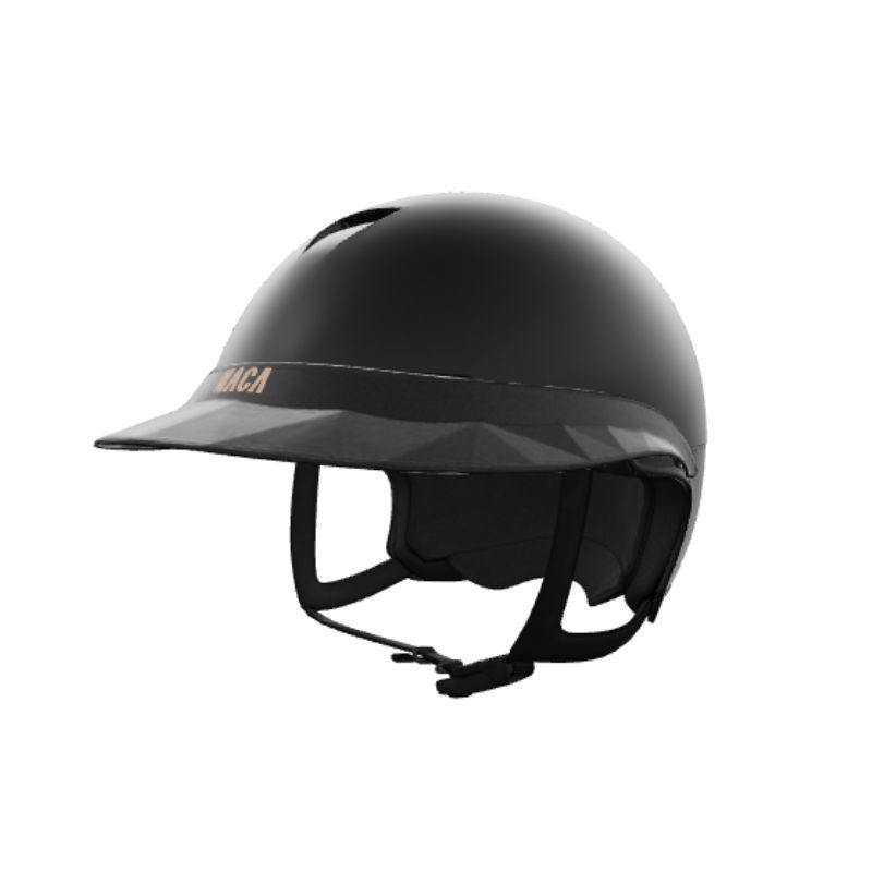 Casque équitation Comete S Mat + Visière large - Naca