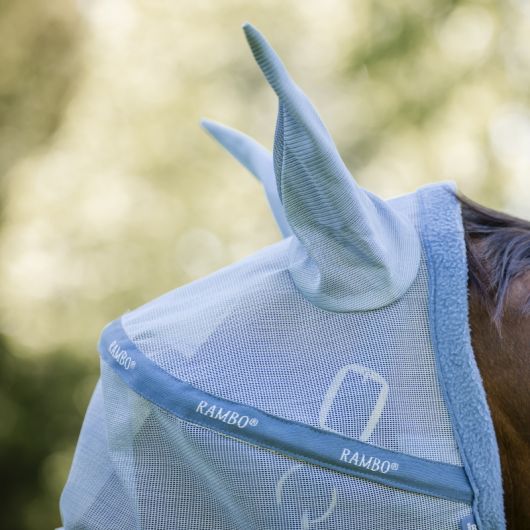 Masque anti-mouche anti-uv cheval Rambo arceau - Horseware