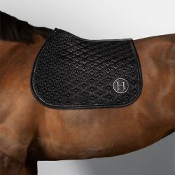 Tapis de selle cheval ambassadrice Ames coeur - Harcour