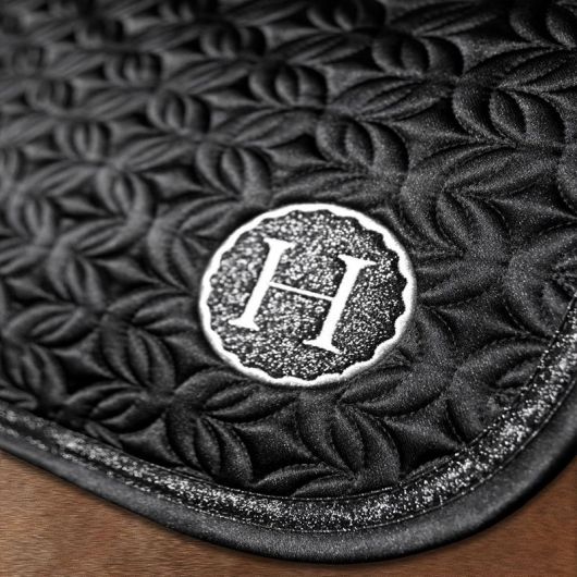 Tapis de selle cheval ambassadrice Ames coeur - Harcour