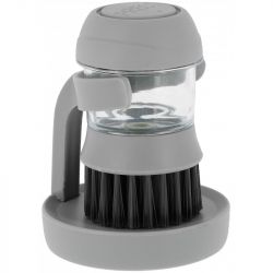 Brosse cheval avec applicateur de shampoing