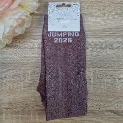 Chaussettes équitation paillettes Jumping de Bordeaux 2026 - Paillettes Attitude