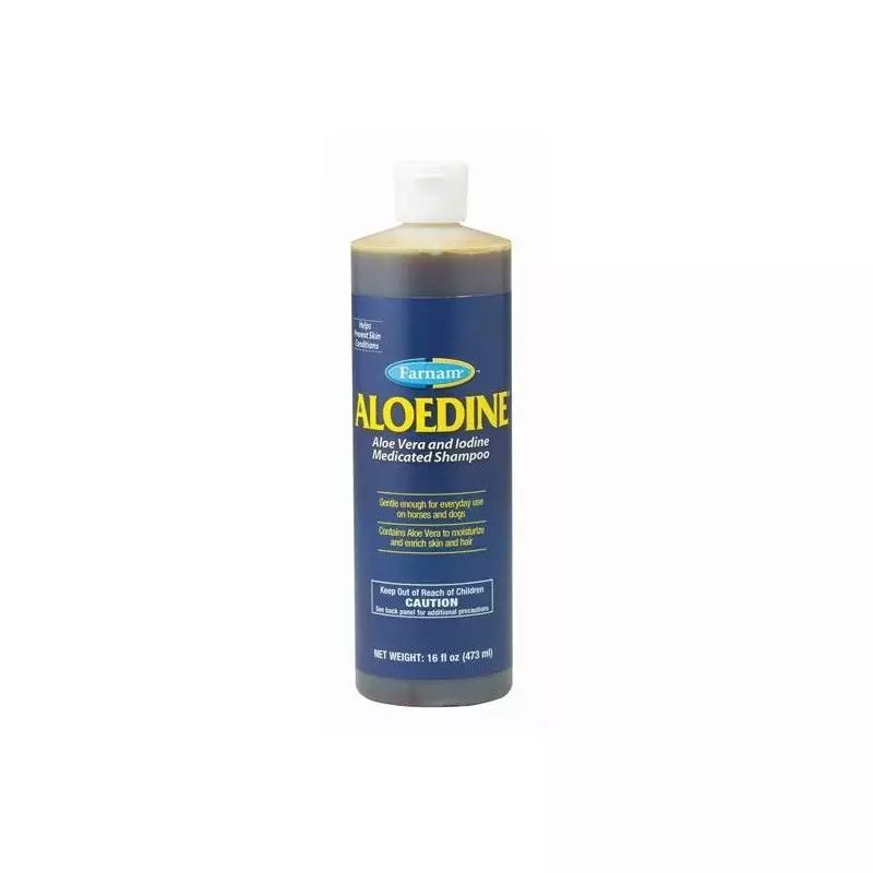 Aloedine shampoing désinfectant 473 ml date courte - Farnam