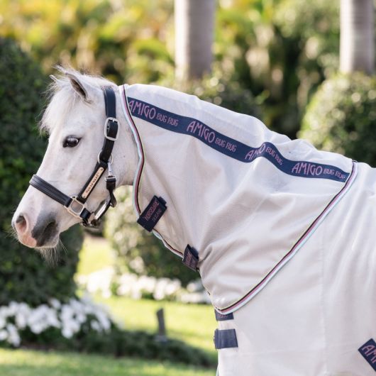 Chemise anti-mouche anti-uv shetland Amigo Petite Hoody - Horseware