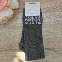 Chaussettes équitation à paillettes 1ère en partant de la fin