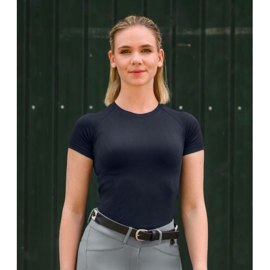 T-shirt équitation femme tricot 3d Sienna - ELT