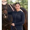 Veste équitation femme zippée tricot 3D Stockholm - ELT
