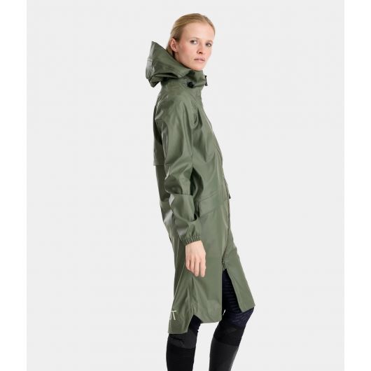 Veste de pluie équitation longue femme Raintech - Horse Pilot