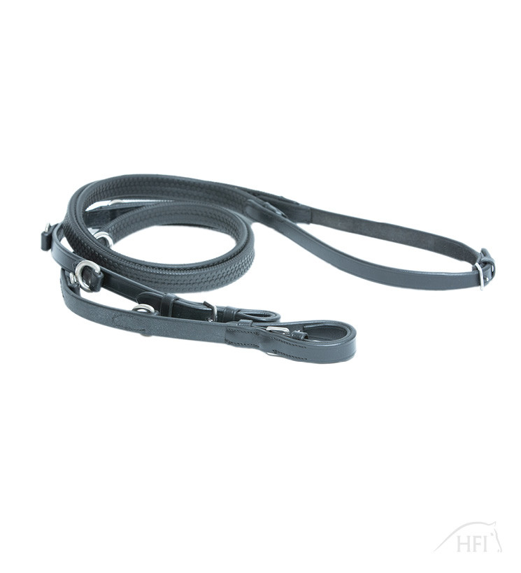 Rênes cheval caoutchouc Thiedeman - HFI