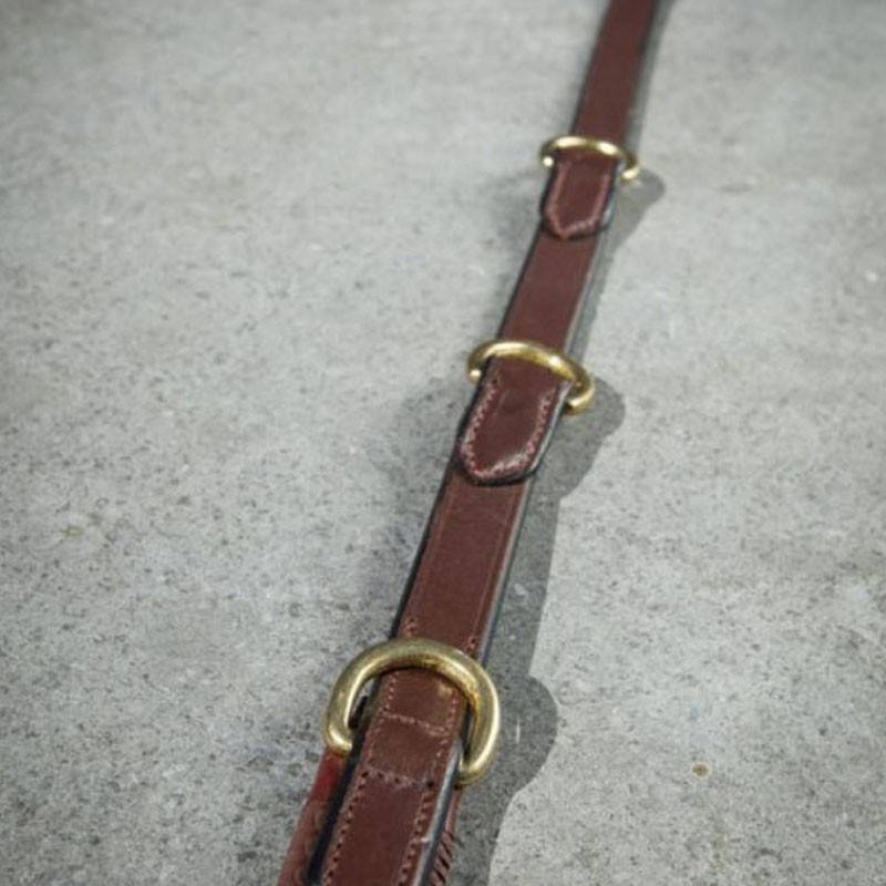 Rênes cheval caoutchouc Thiedeman - HFI