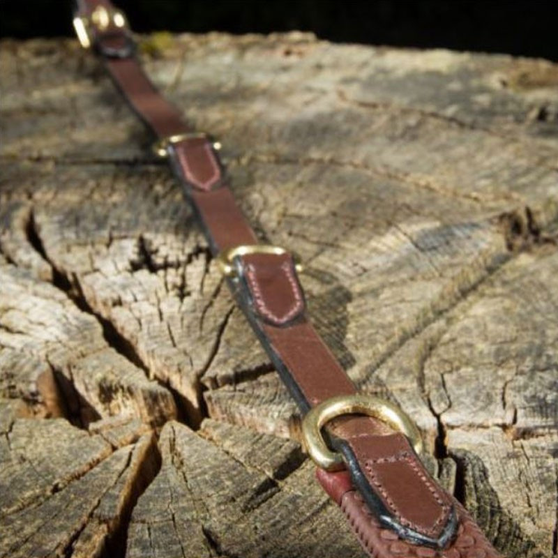 Rênes cheval caoutchouc Thiedeman - HFI