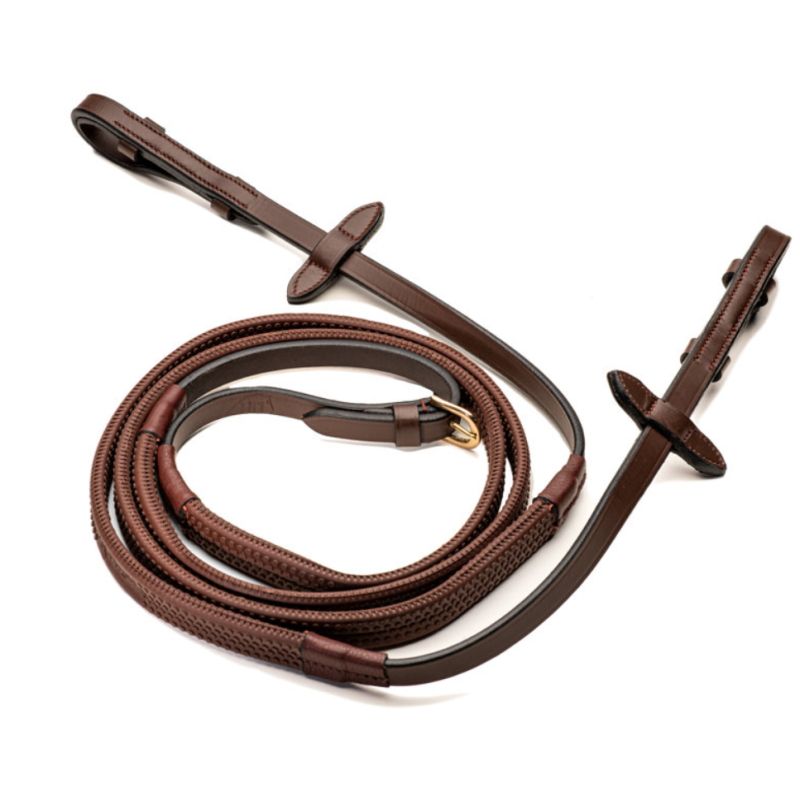 Rênes en caoutchouc cheval Soft - HFI