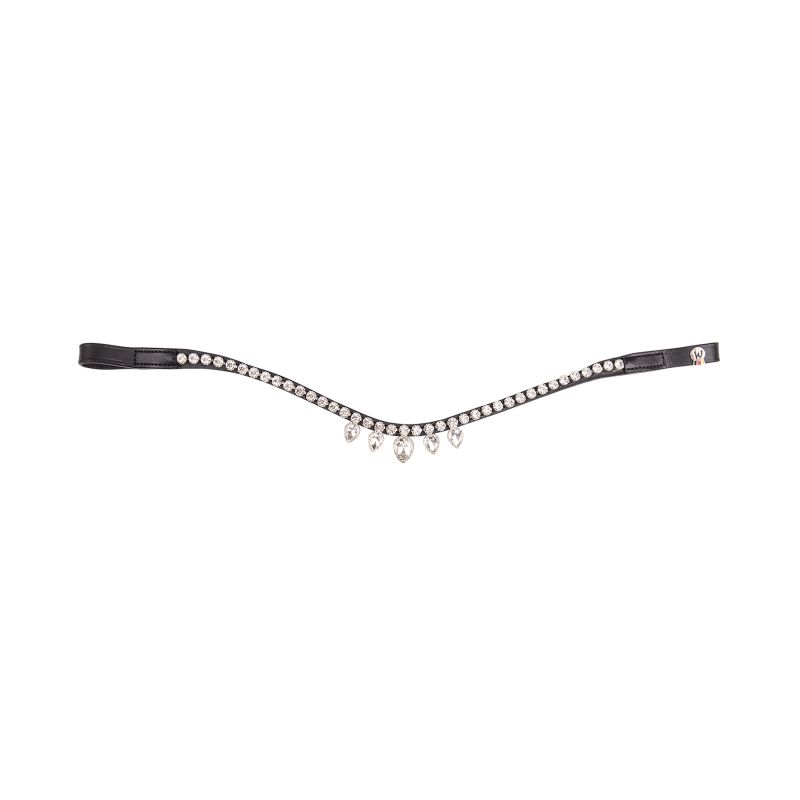 Frontal cheval strass gouttes X-line Diadem - Waldhausen