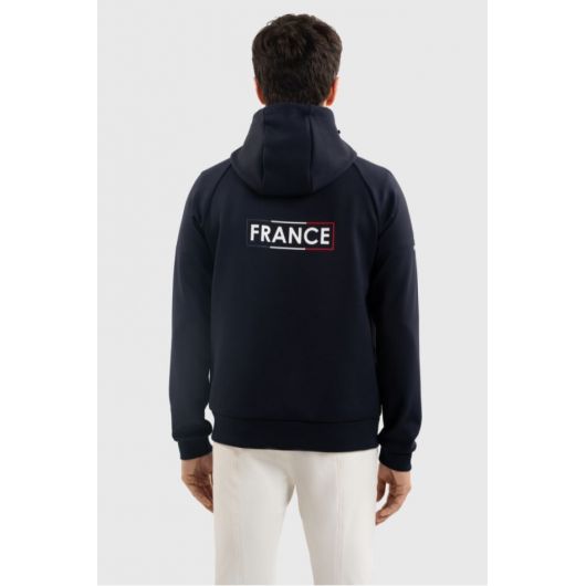 Veste sweat homme Frank France - Harcour