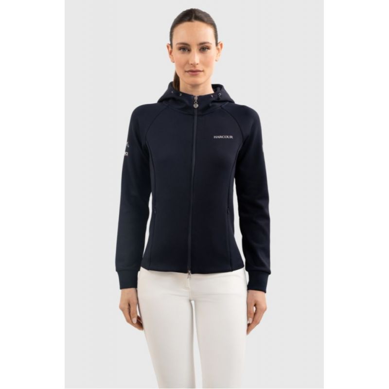Sweat zippé équitation Femme Frankel France - Harcour