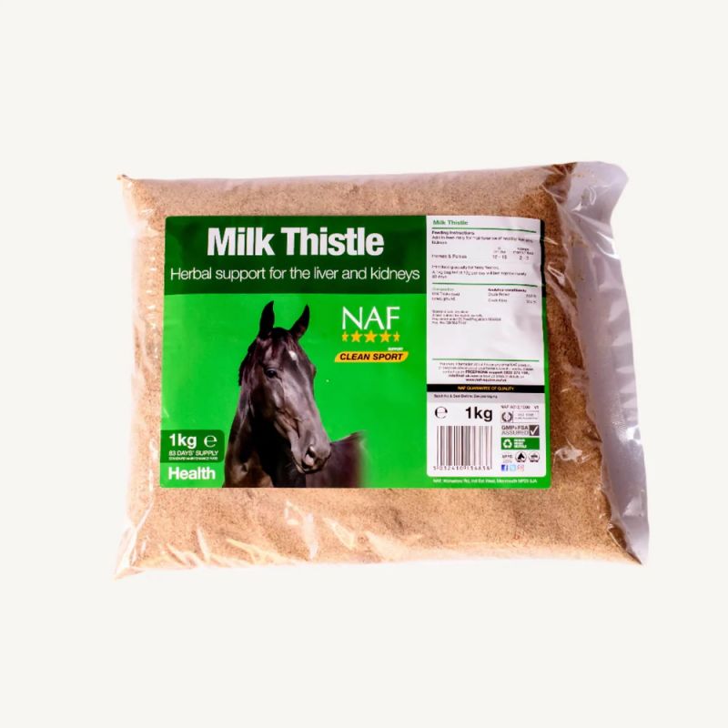 Chardon marie cheval en poudre 1 kg - Naf