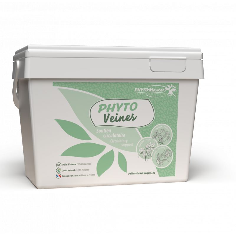 Phyto veines- mélange soutien circulatoire cheval 1kg - Phyto Master