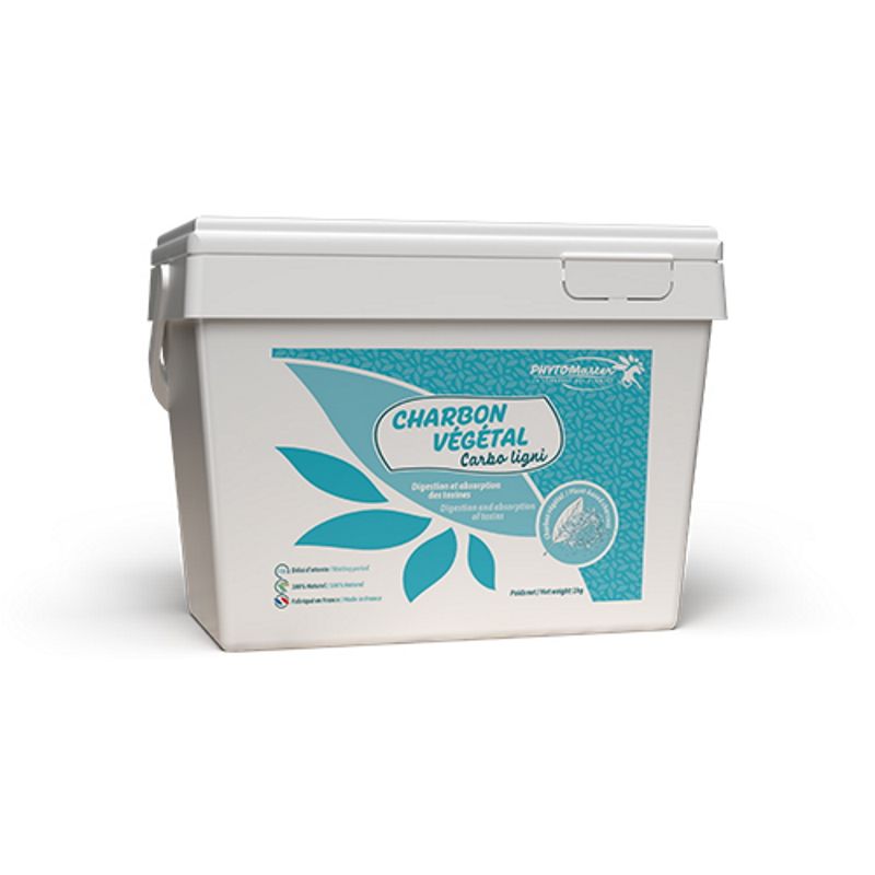 Charbon végétal - Digestion cheval - Phyto Master