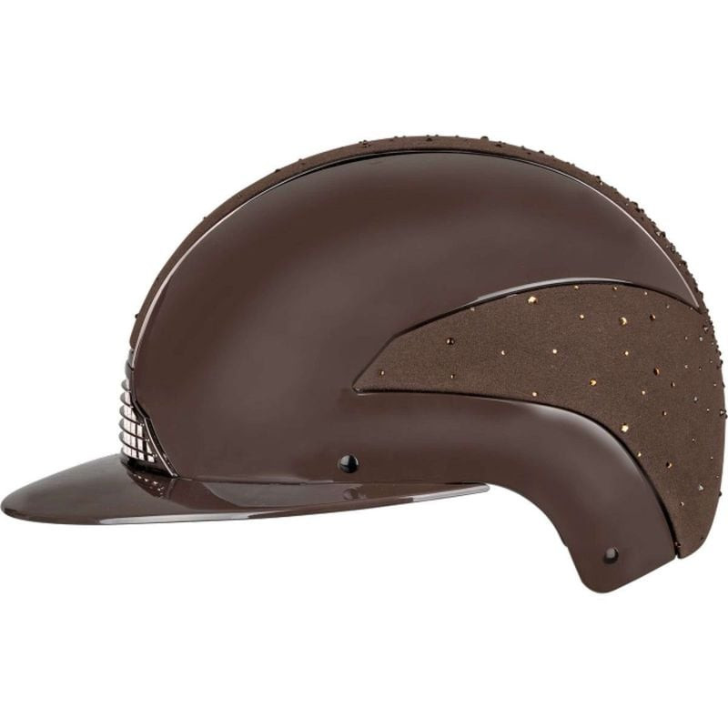 Vue packshot bas avant du casque SWING H24 Lady Spark mettant en avant la grille de ventilation et l