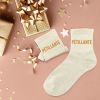 Chaussettes à paillettes courtes "Pétillante"