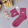 Chaussettes à paillettes courtes "Diva"
