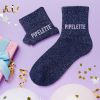 Chaussettes à paillettes courtes "Pipelette"