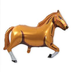 Ballon métalisé Forme cheval
