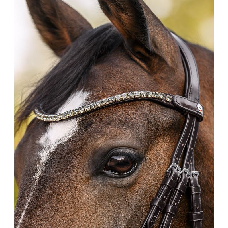 Frontal cuir cheval strass Shine - Waldhausen