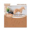 Cheval en 3D en carton à assembler