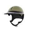 Casque Gravity XP Carbone Mat + Visière classique large - Naca