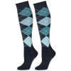 Chaussettes équitation Check (x3) - Harry's Horse