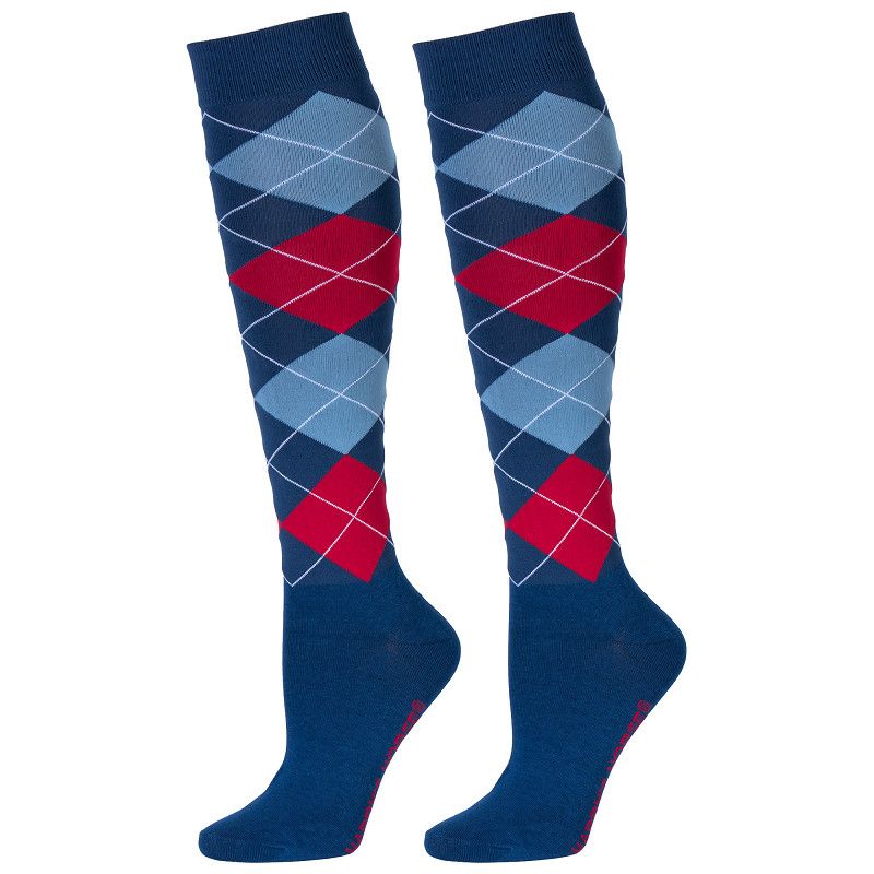 Chaussettes équitation Check (x3) - Harry's Horse