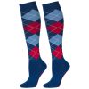 Chaussettes équitation Check (x3) - Harry's Horse