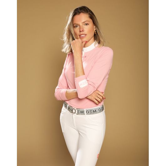 Polo de concours Femme Archie manches longues - GEM Equitation