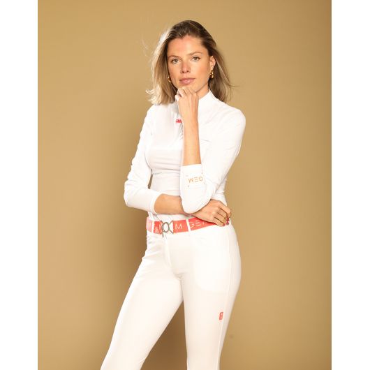Polo de concours Femme Archie manches longues - GEM Equitation