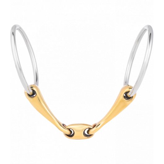 Mors 2 anneaux cheval double brisure cyprium - Waldhausen