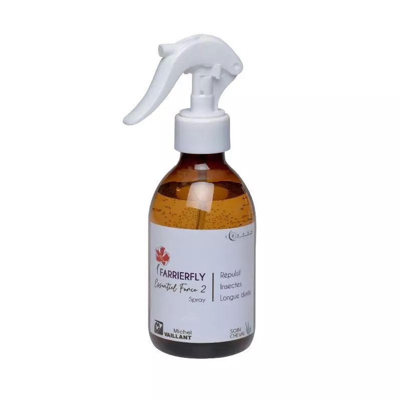 Farrierfly Spray anti-mouche cheval Longue durée 250 ml Date courte - Michel Vaillant