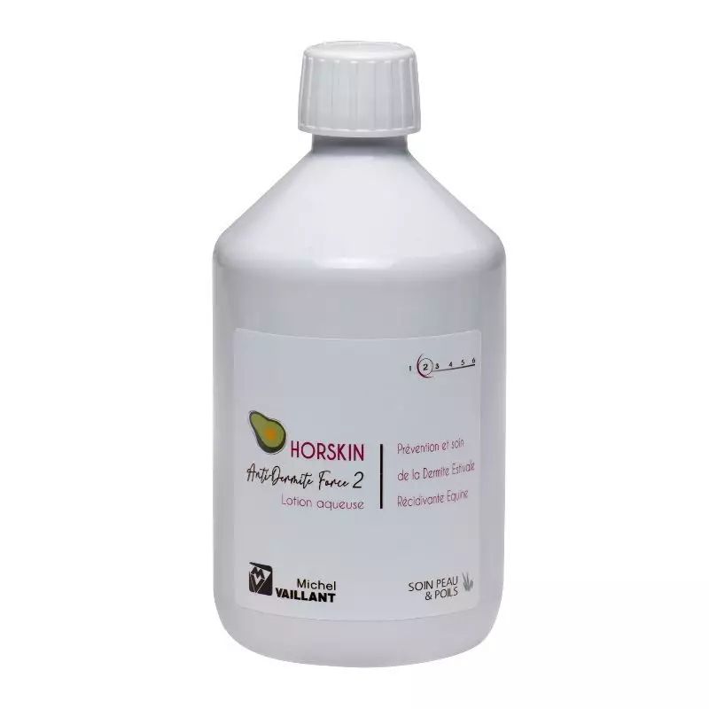 Horseskin Lotion anti-dermite cheval 500 ml Date courte - Michel Vaillant