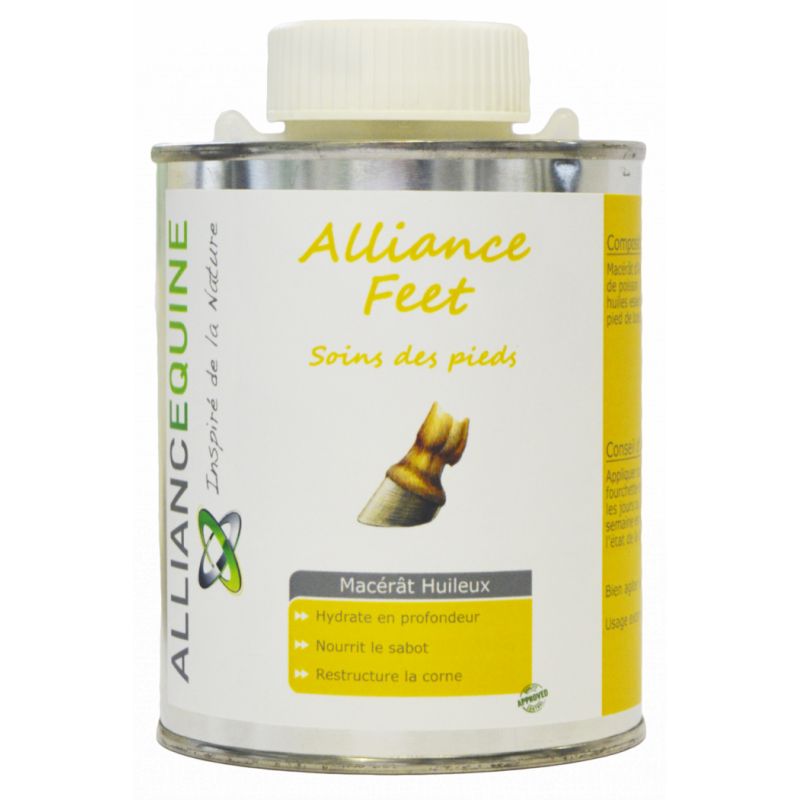 Alliance Feet - Huile sabot cheval omega 3 - Alliance Equine