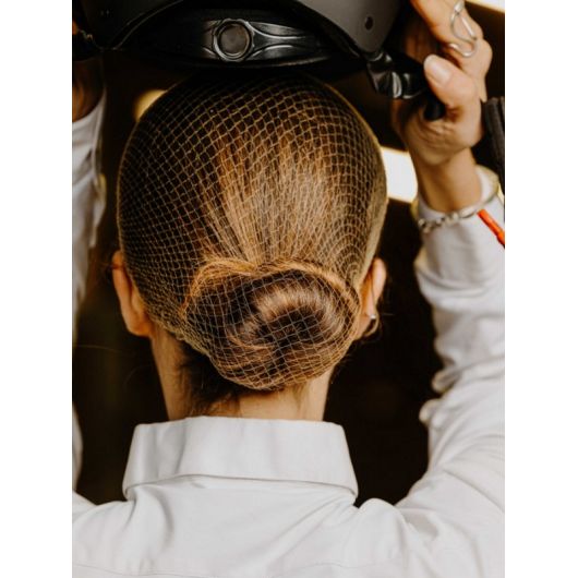 Résille filet cheveux cavalière
