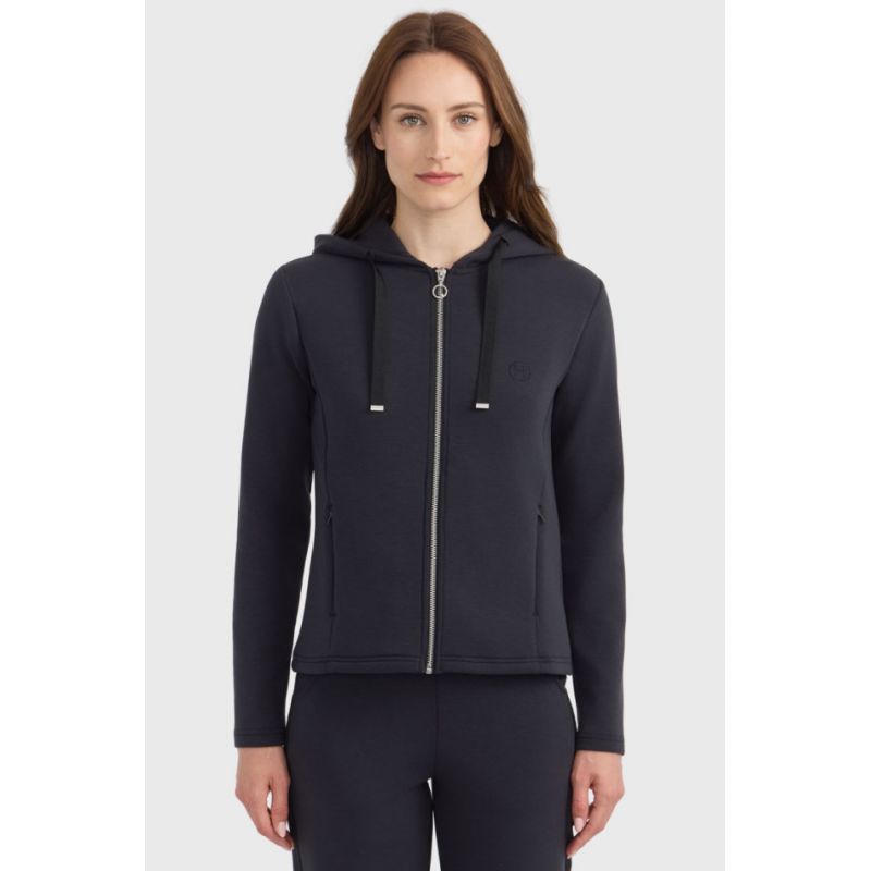 Sweat zippé équitation femme Clarianne - Harcour