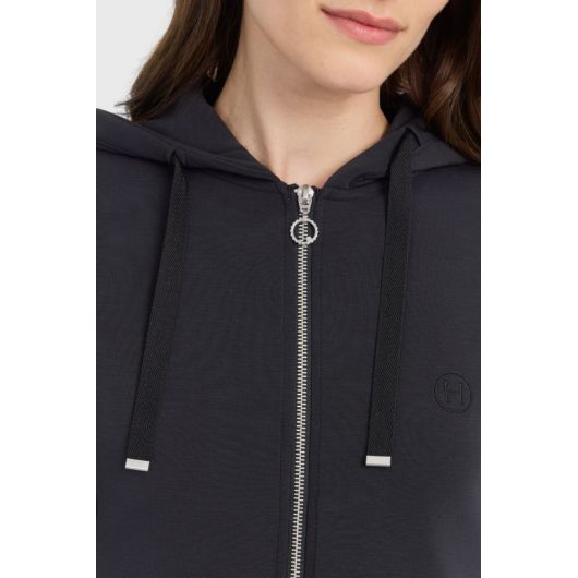 Sweat zippé équitation femme Clarianne - Harcour