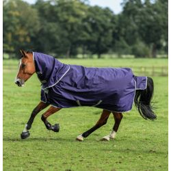 Couverture imperméable avec couvre-cou cheval Atlantic 200g - Bucas