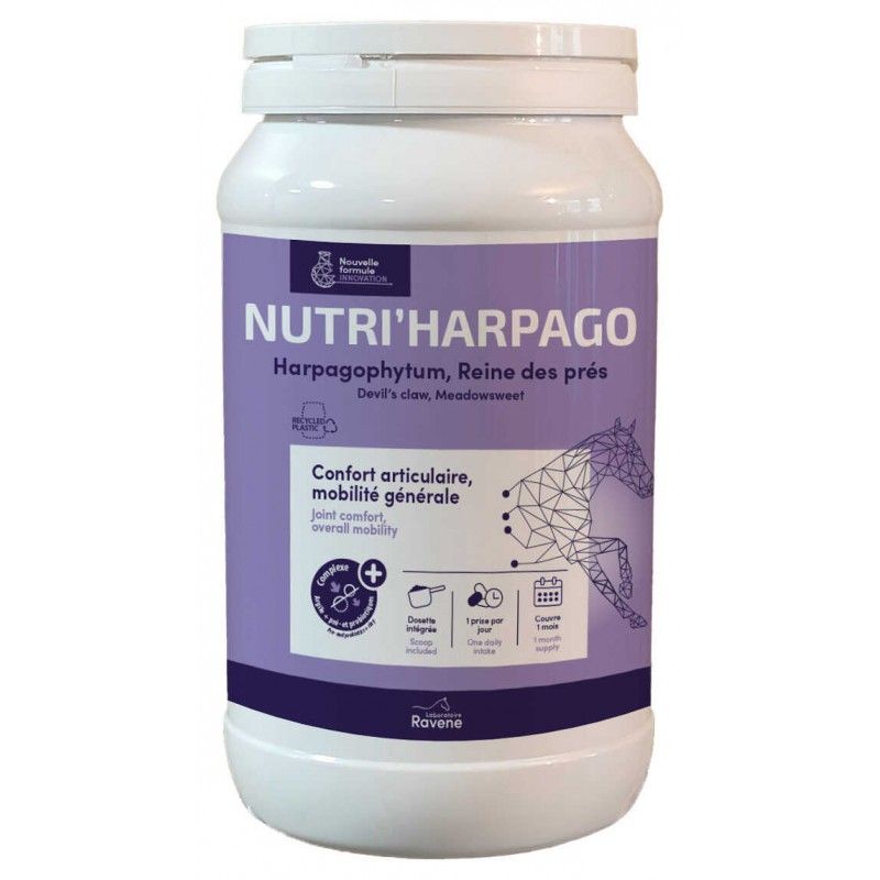 Nutri'Harpago - Harpagophytum cheval 900g - Ravene