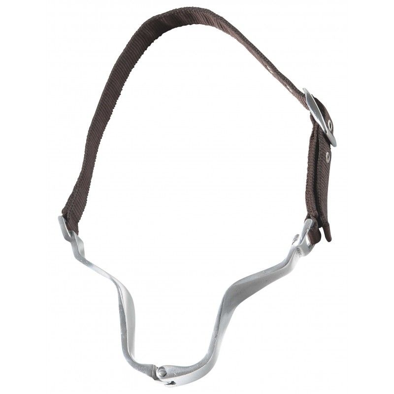 Collier anti-tiqueur nylon/cuir
