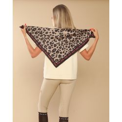 Foulard équitation Leopard - GEM Equitation